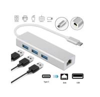 DAYTONA FIX FC05 USB3.1 TYPE-C => 3xUSB3.0+RJ45 